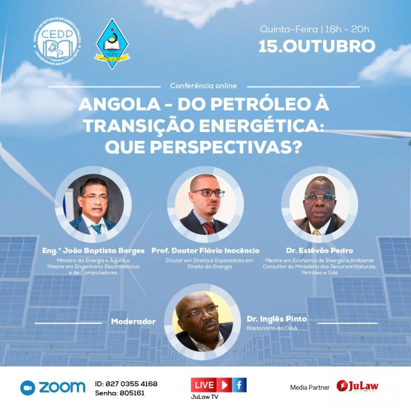 Angola – Do Petróleo à Transição Energética: Que Perspectivas?