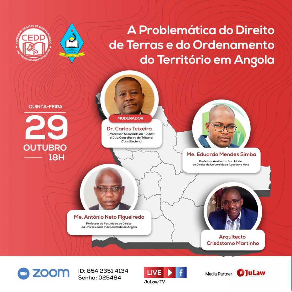 A problemática do Direito de Terras e do Ordenamento do Território em Angola