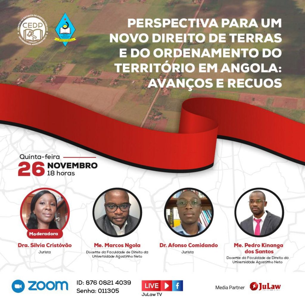 Perspectiva para um Novo Direito de Terras e do Ordenamento do Território em Angola: Avanços e Recuos”